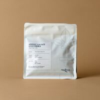 Sweet Valley Colombia coffee bag, front view